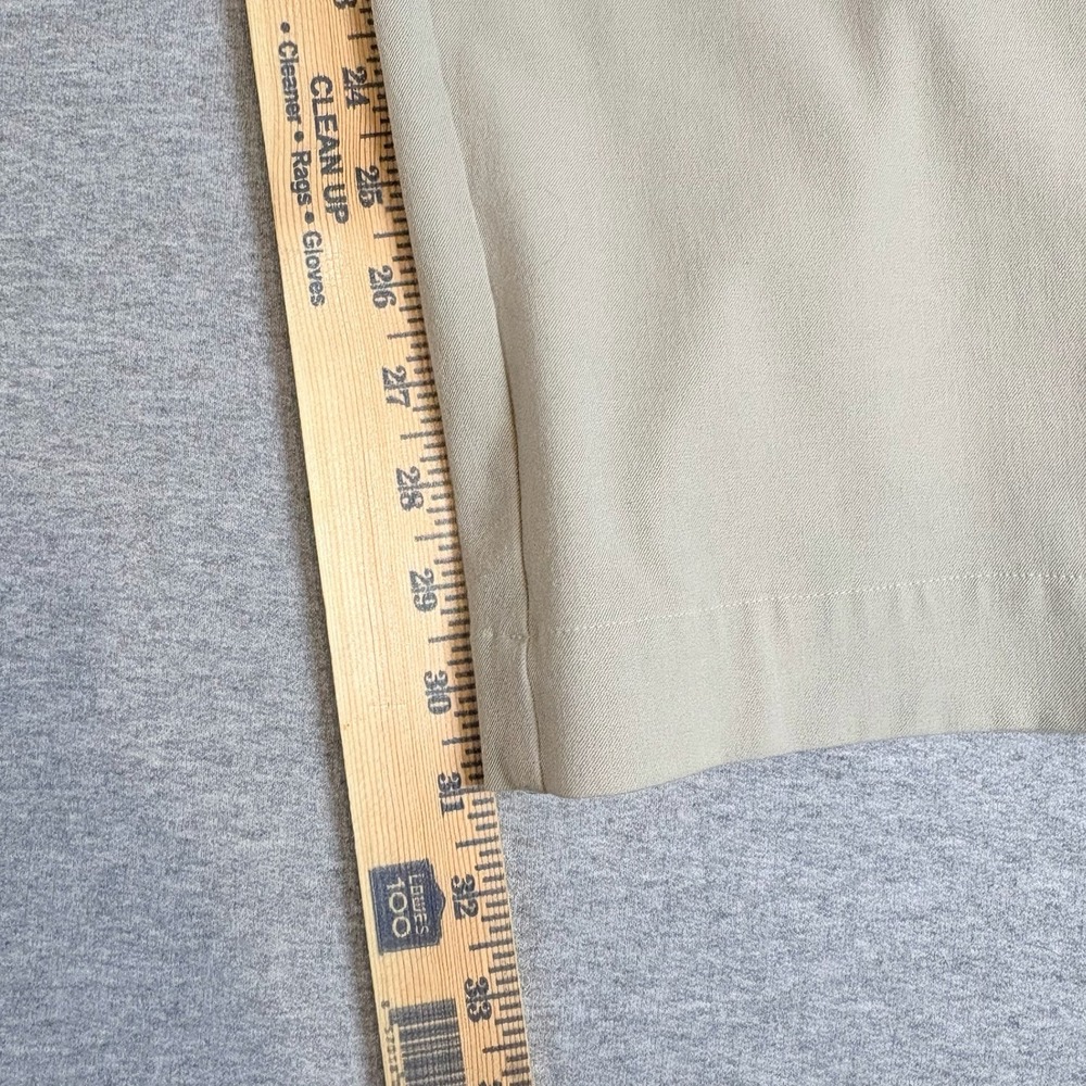 Columbia GRT‎ Pants Womens 14 Beige Stretch Zipper Pockets Hiking Khaki - Picture 6 of 7